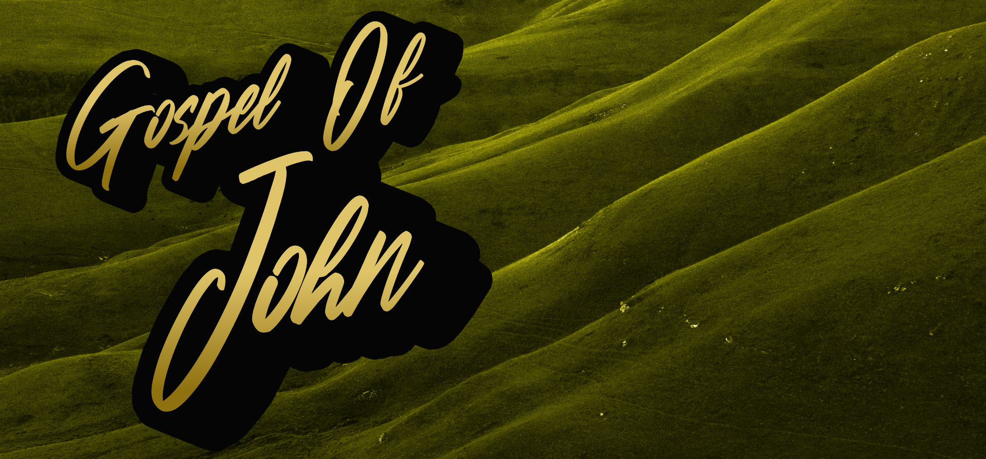 The Gospel of John — A Slow Walk Through the Fourth Gospel